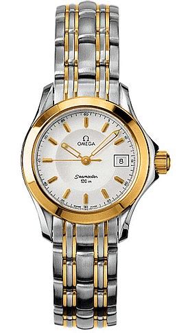 omega ladies watch dial two tone|omega seamaster ladies watches.